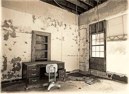 Interior, abandoned garage 2