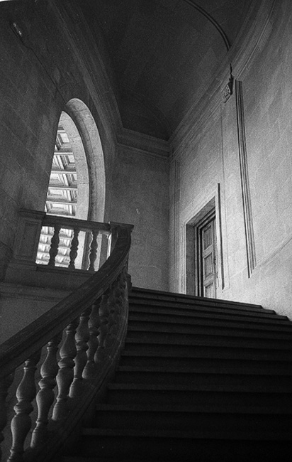 Interior, Palace of Charles V (Alhambra)