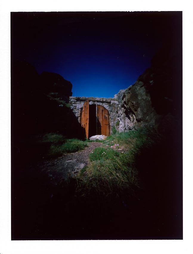 Iron doors - Pinholeroid  I