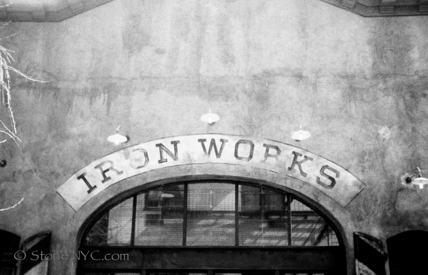 Iron Works - More experimenting with C-41 as B&W