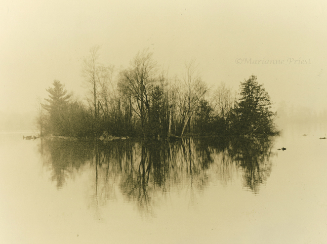 island reflection