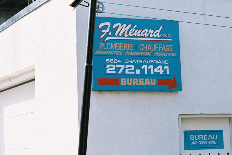 J. Menard, Plombier