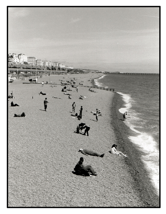 Jacque Tati spotted on Brighton Beach