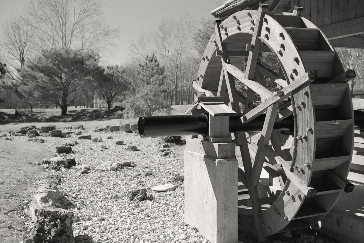 Japanese water wheel