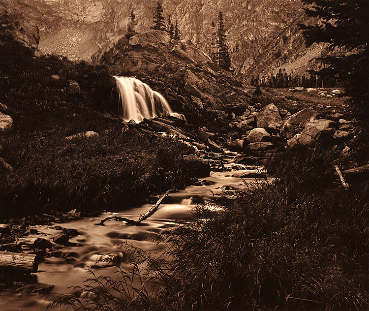 Jasper Lake Waterfall