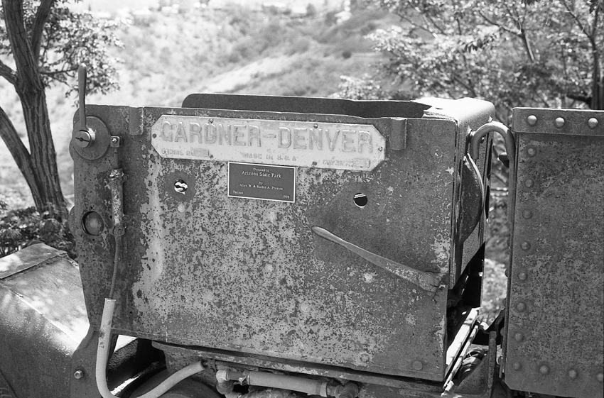 Jerome, AZ. Narrow Gauge Car