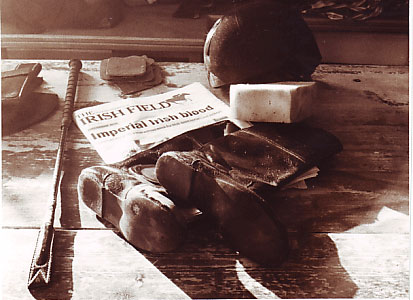 Jockeys room still life