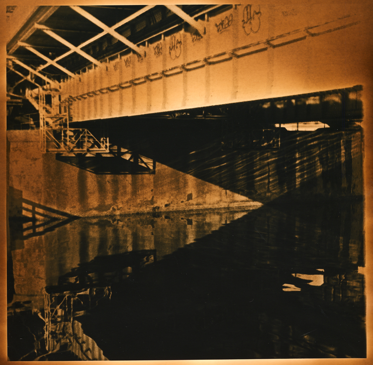 Johnson Street Bridge, Lith, Solarized