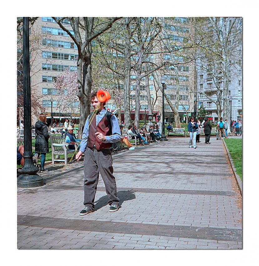 Juggler in the Park