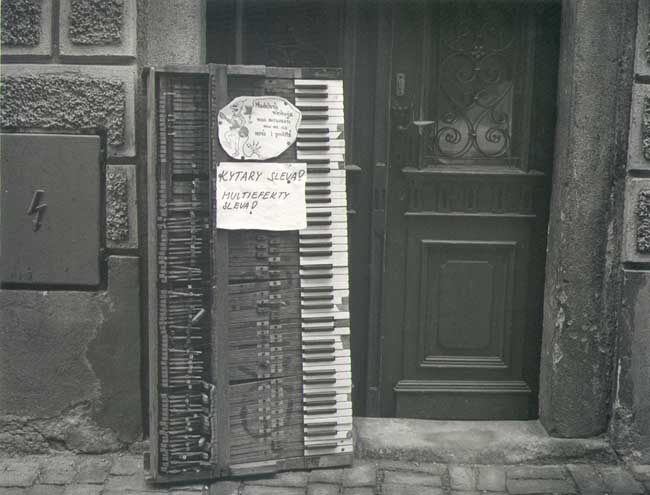 keyboard, Cesky Krumlov, Czech Republic