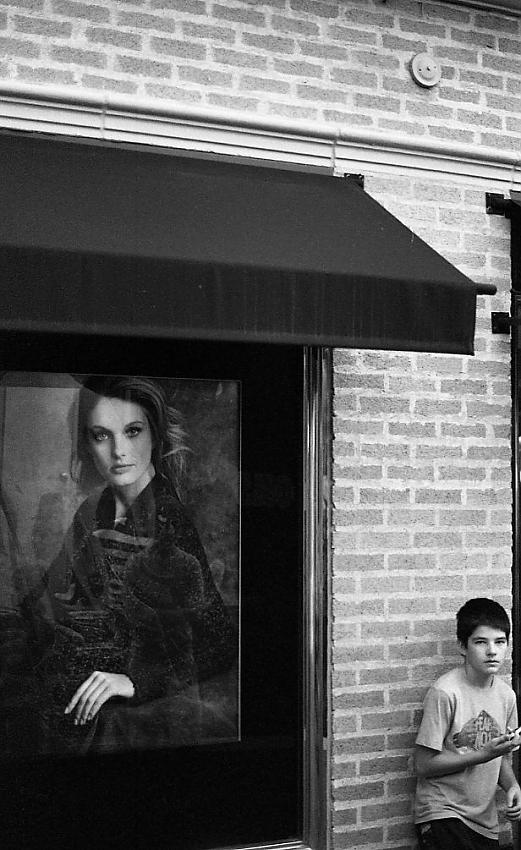 Kid And Window