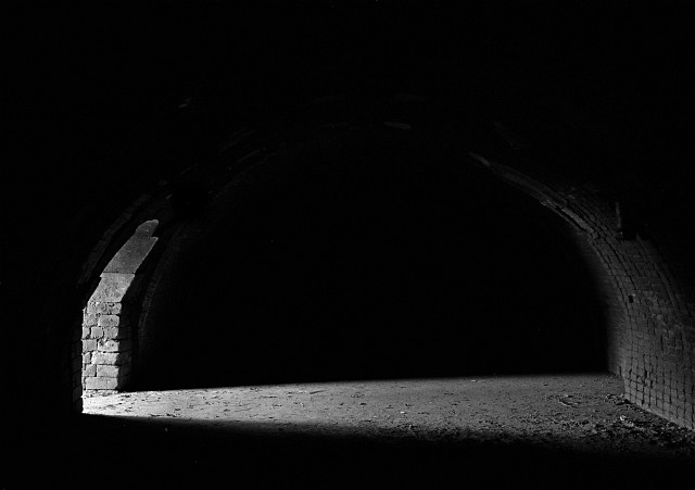 Kiln in former brick yard "Blauwe Kamer"