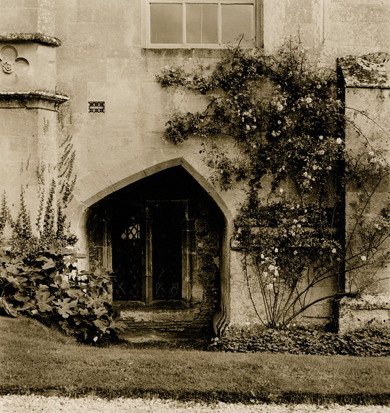 Lacock Abbey Lith