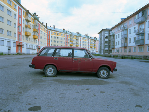 Lada & Tenement Blocks, Vorkuta