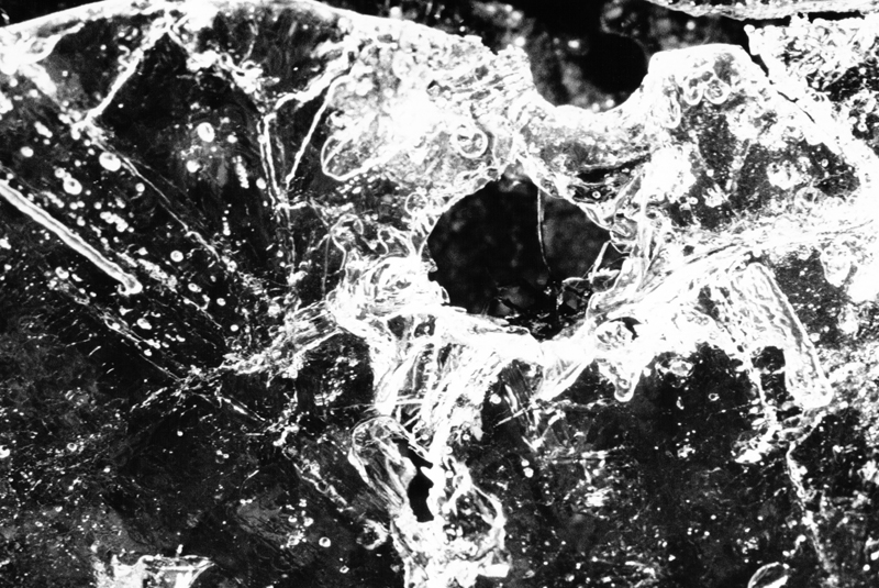 Lake Ice abstract