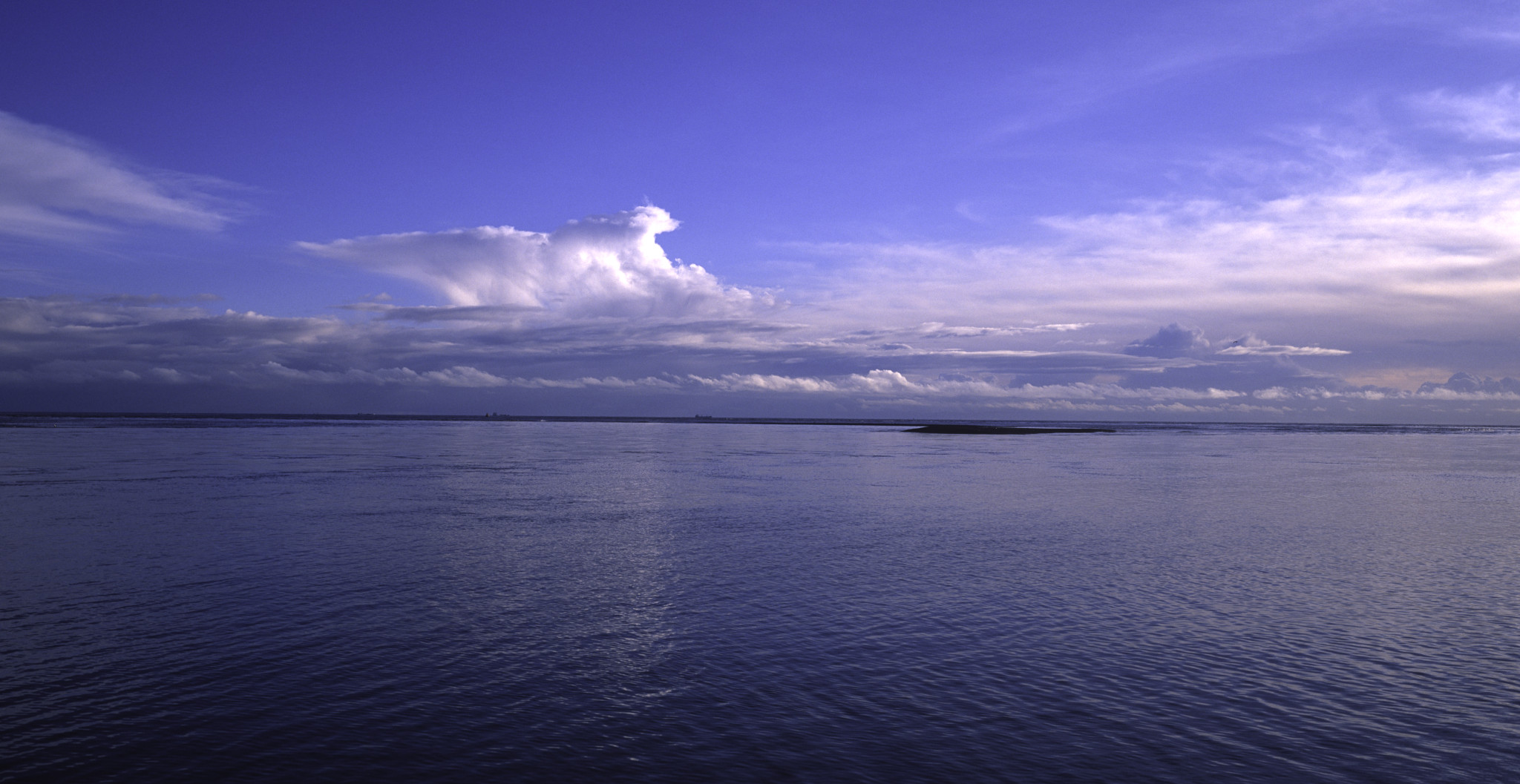 Late afternoon out to sea