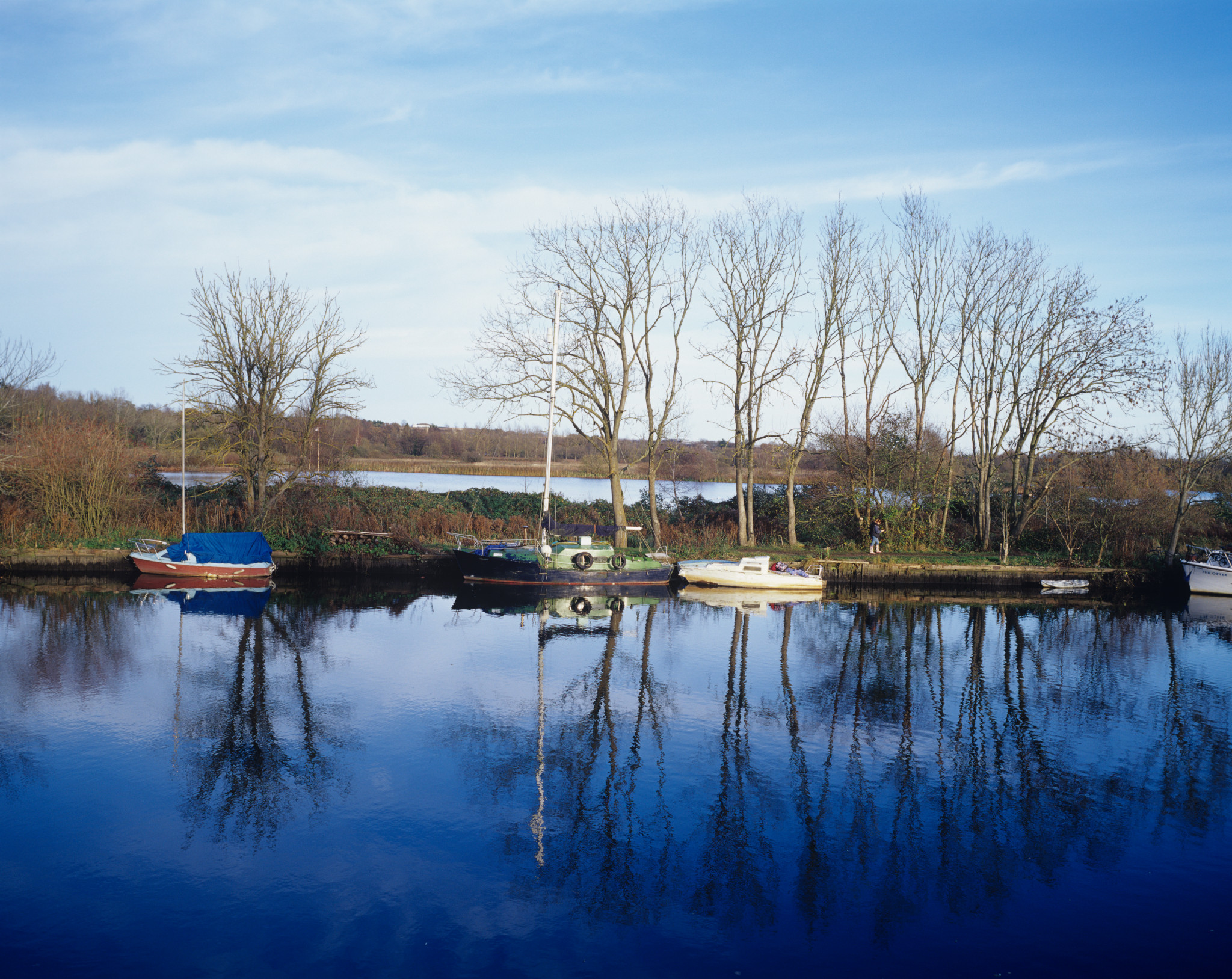 Late autumn / early winter riverside scene - 1
