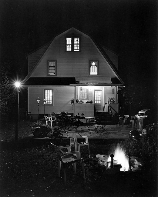 Late night at friend's house