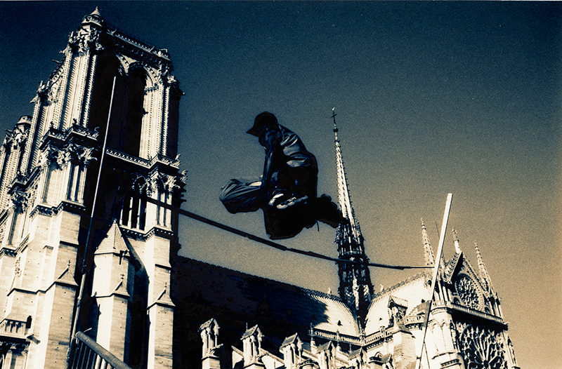 Leaping Notre Dame