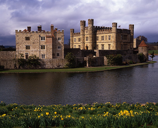 Leeds Castle in Spring