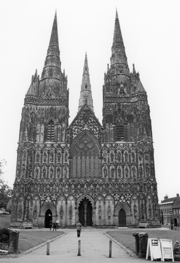 Lichfield Cathedral (1195-1330) West Front