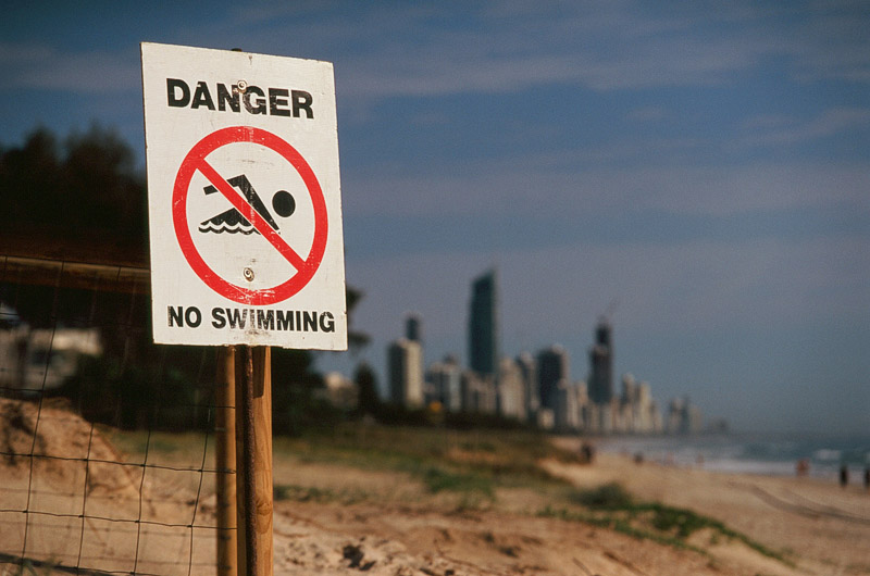 Life Guard Not On Patrol