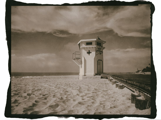Life guard tower
