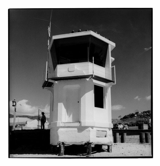 Lifeguard tower? Winter