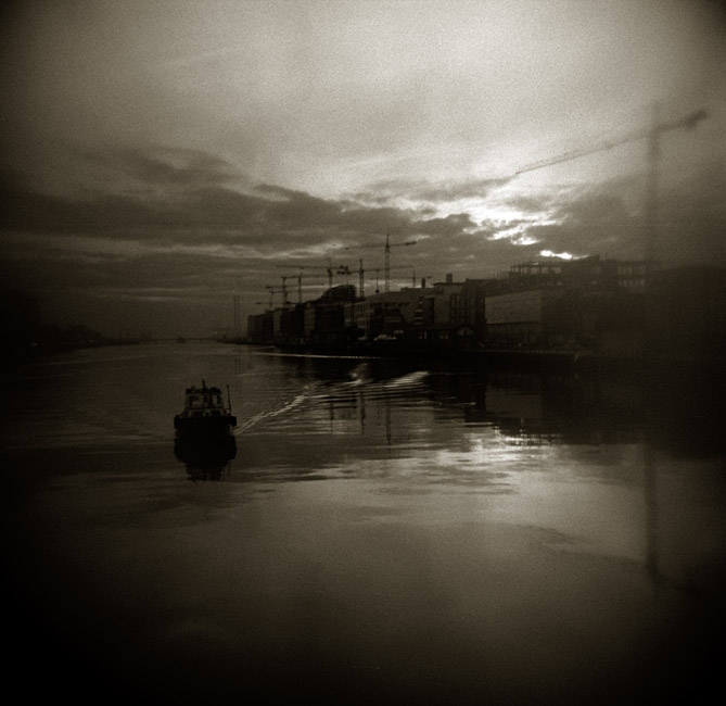 Liffey Dublin    Holga