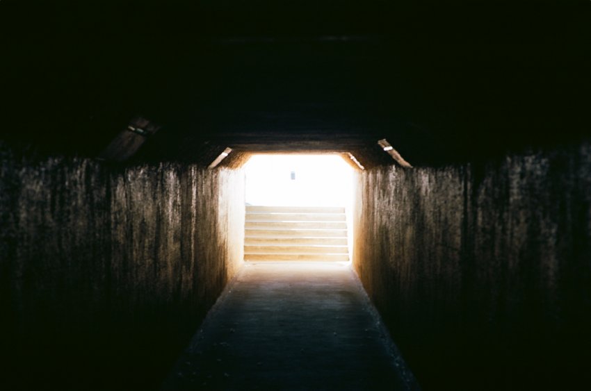 light at the end of the tunnel