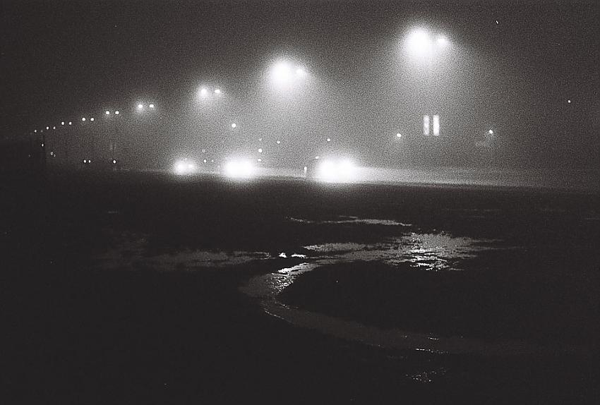 Lights in the mist