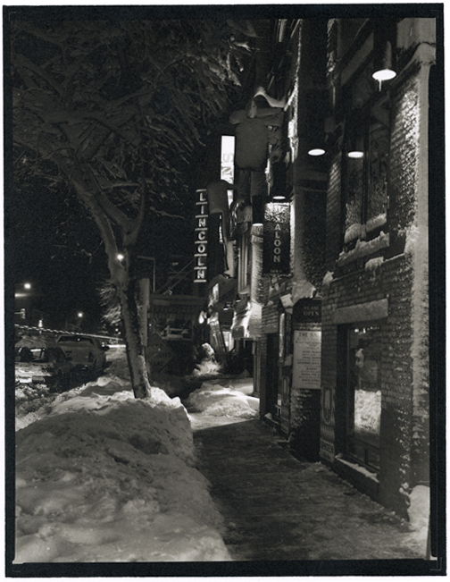 Lincoln Theater, Snowy Night, U Street, Washington Dc