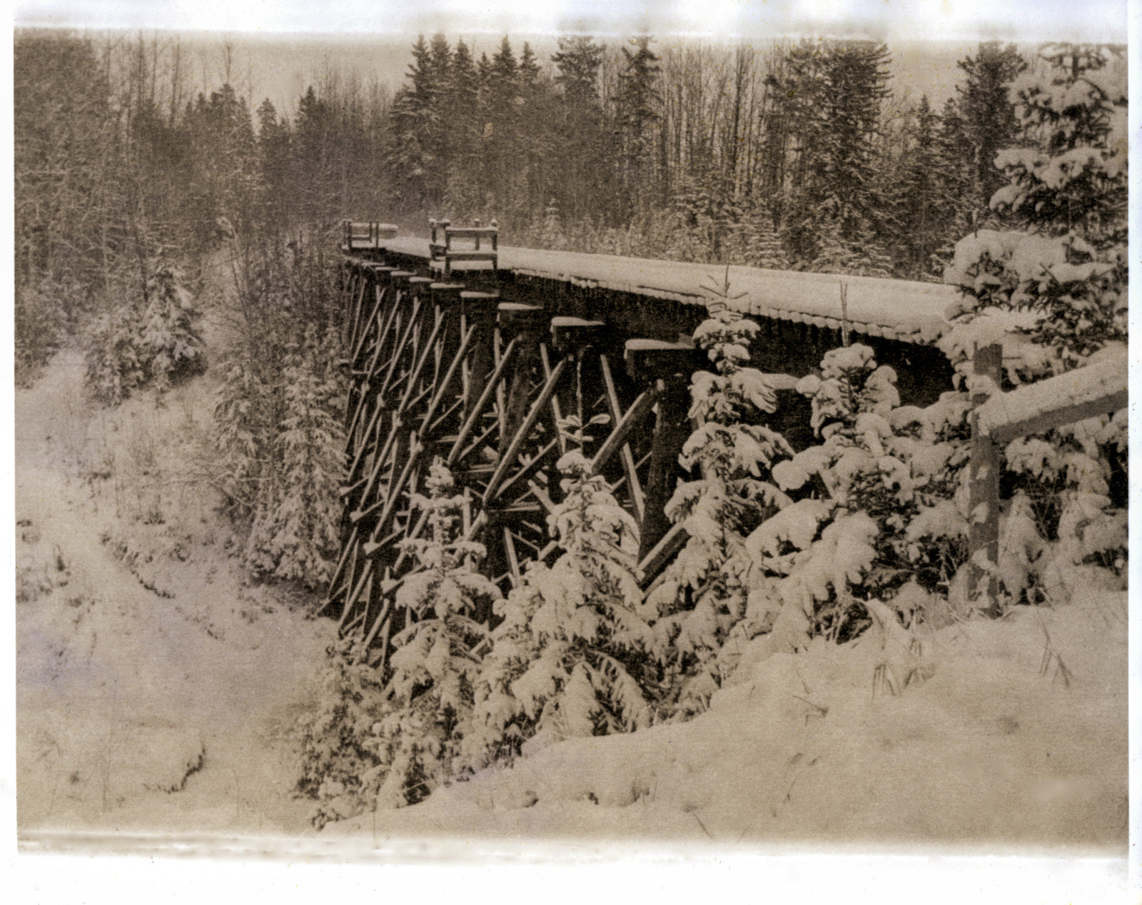 Lithed abandon trestle