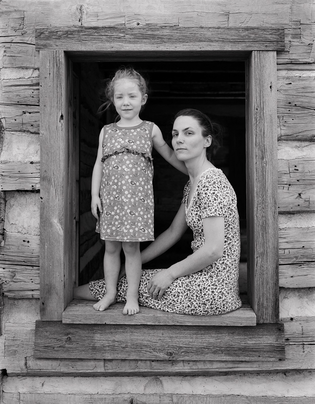 Log Cabin Portait