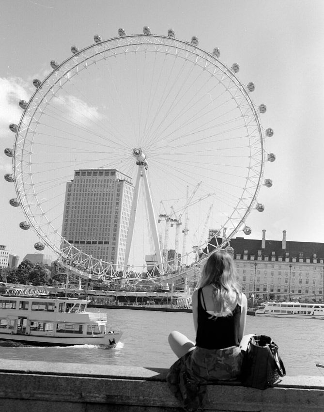 London  Eye + Thames