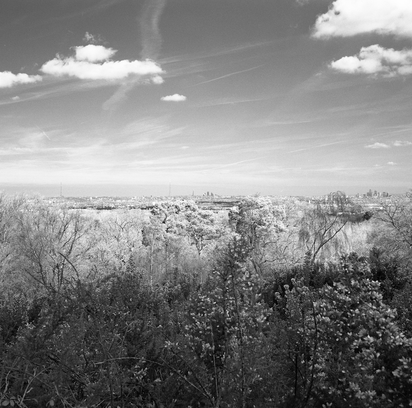 London Skyline from 10.5 Miles (Infrared) Original Image #1