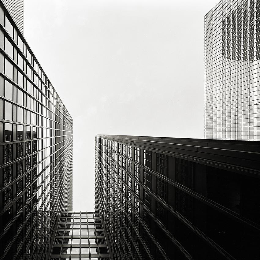 Looking up at Chicago