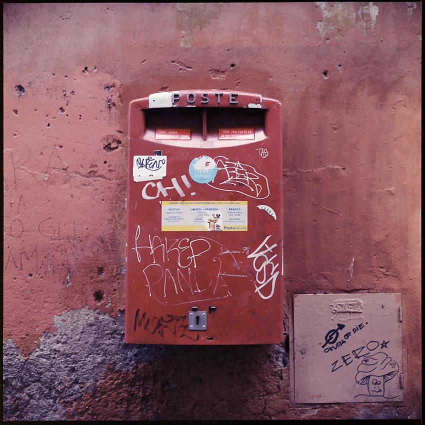 Mailbox, Trastevere, Rome