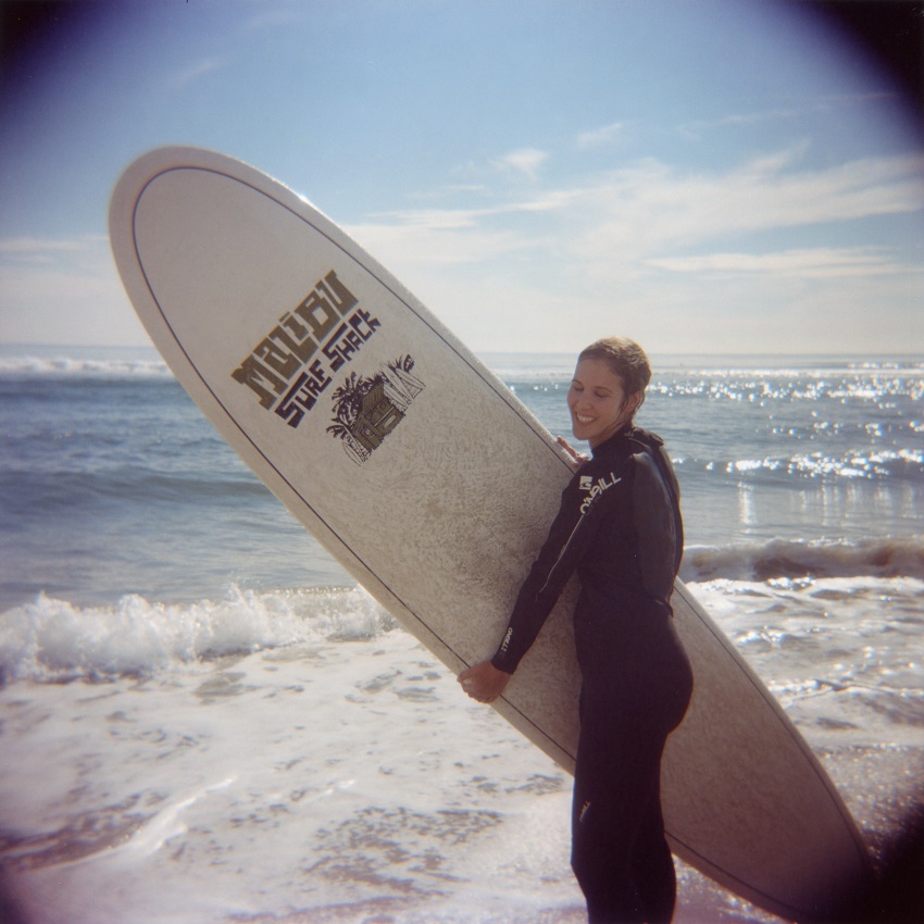 malibu beach/holga