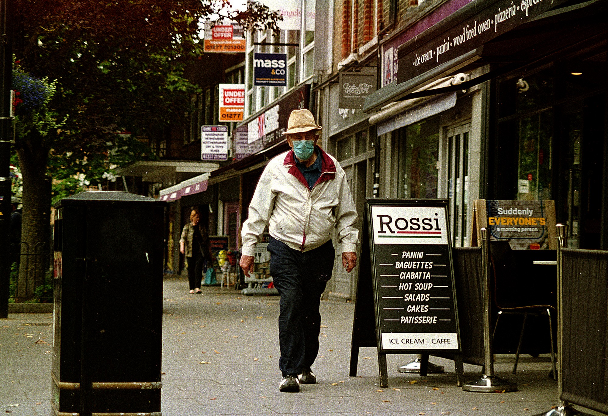 Man And Mask