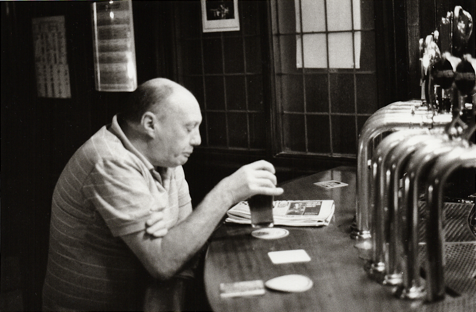 Man in a pub