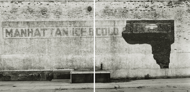 Manhattan Ice Diptych