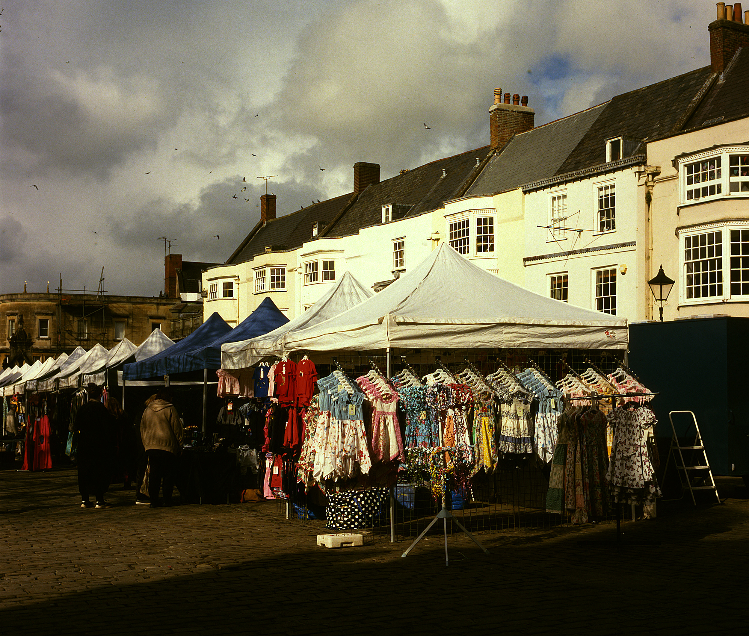 Market Day--  City of Wells