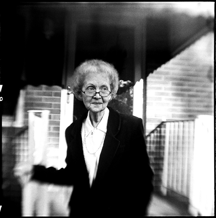 Mary A. greets her 82nd Thanksgiving.