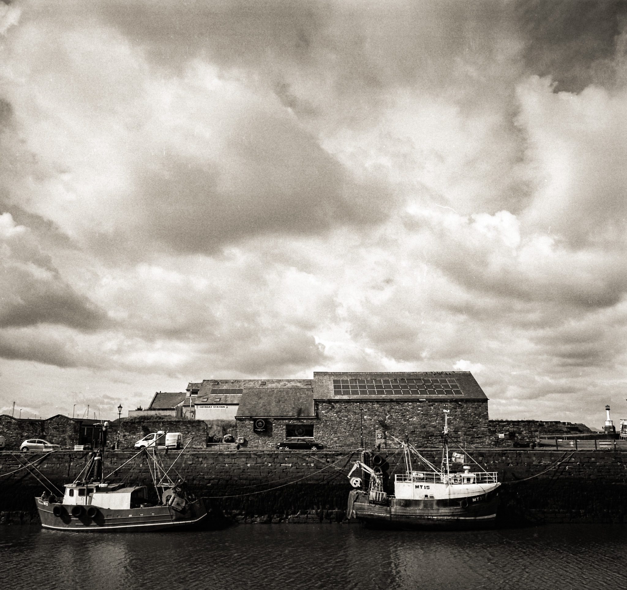 Maryport harbour.