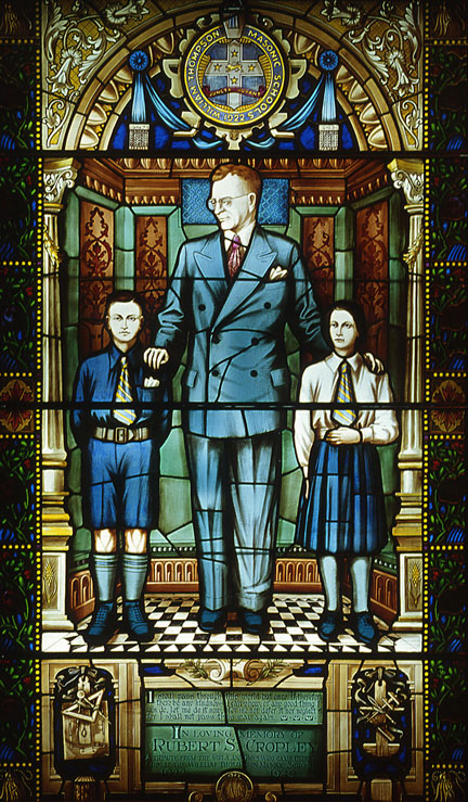 Masonic Lodge Window