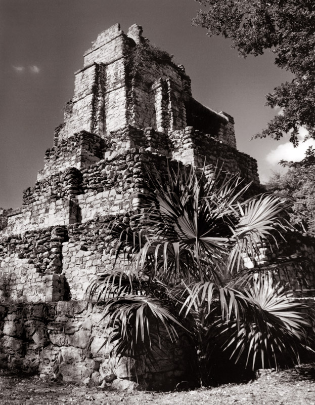 Maya temple at Muyil