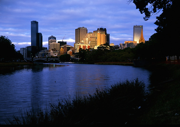 Melbourne at Sunrise