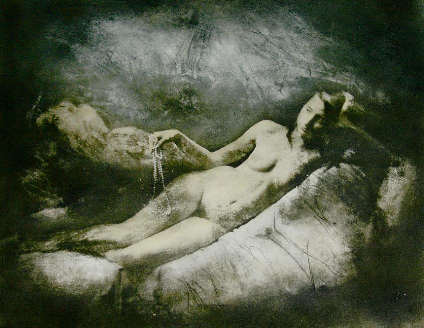 Memento mori #4 Bromoil