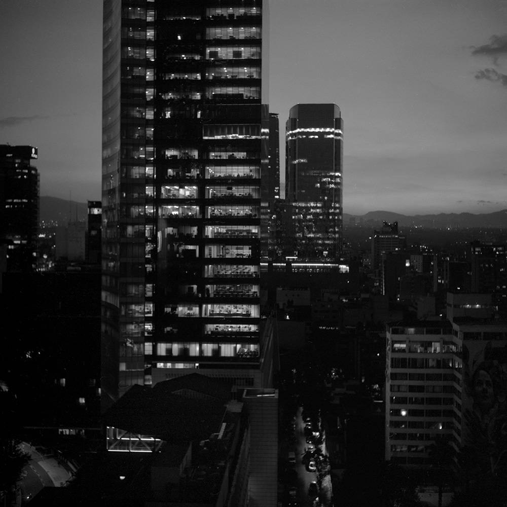 Mexico City at Sunset